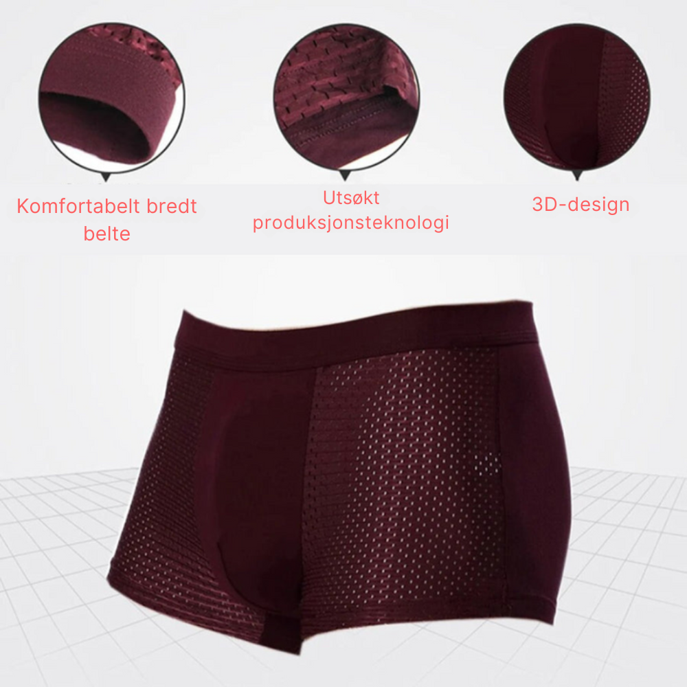 ZenFit - Boxershorts i bambus og mikrofiber for menn | 5+5 Gratis