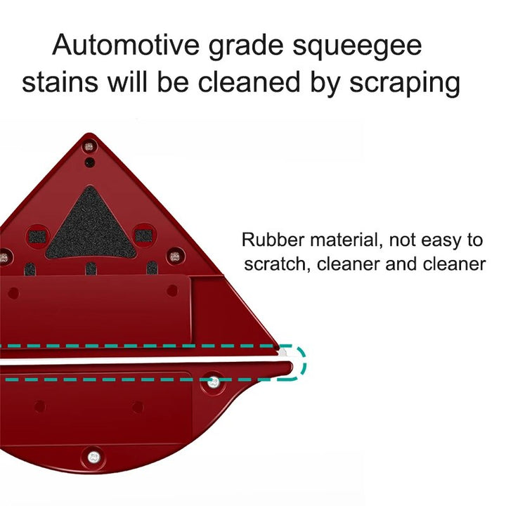 MagneticMist - magnetisk dobbeltsidig vinduspussebørste til glassvinduer | 43% Rabatt