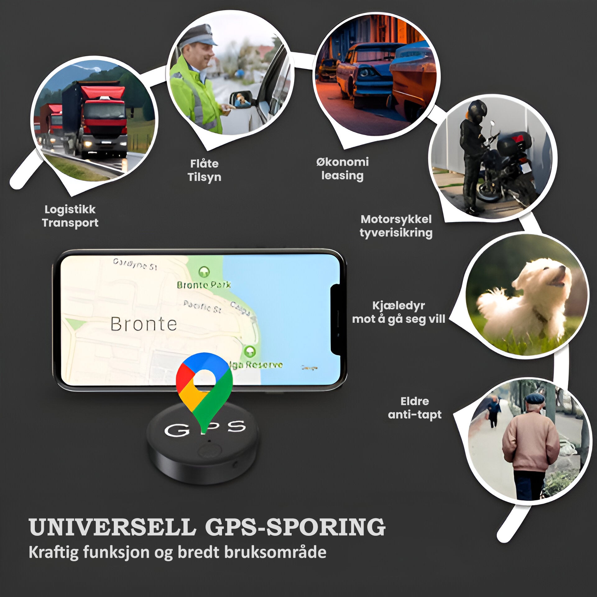 Anti-Lost - Smart GPS-sporingsenhet i miniformat | 1 + 1 GRATIS